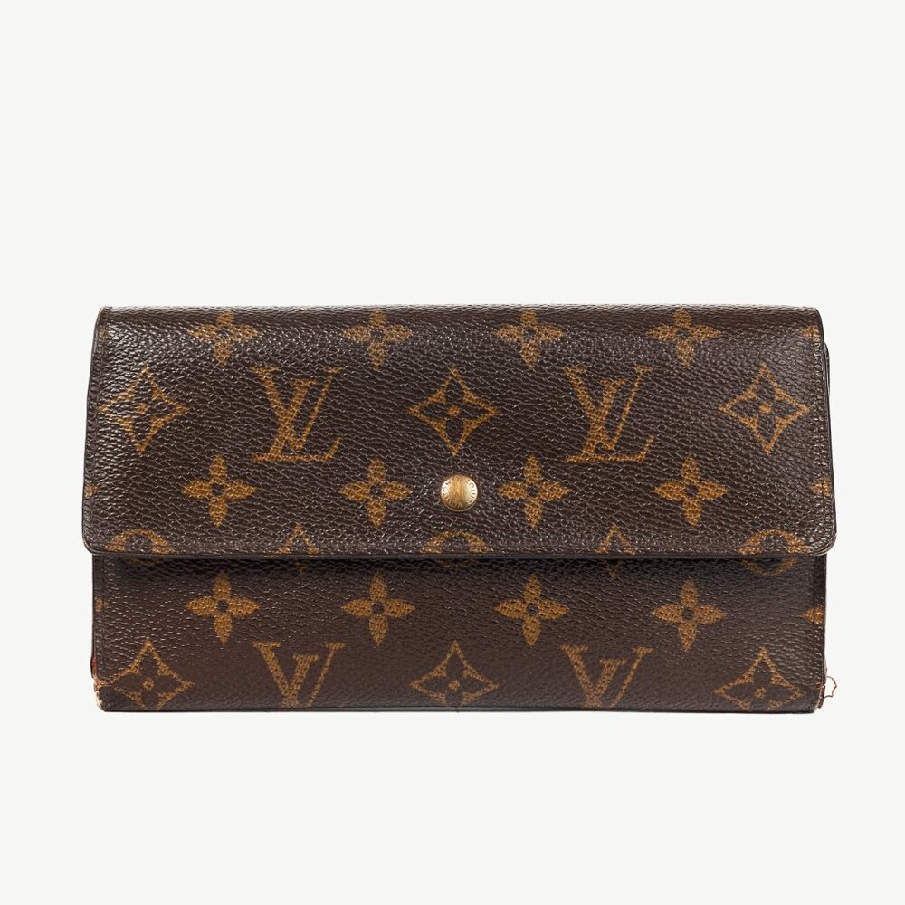 Louis Vuitton Porte Tresor International Monogram Canvas Wallet